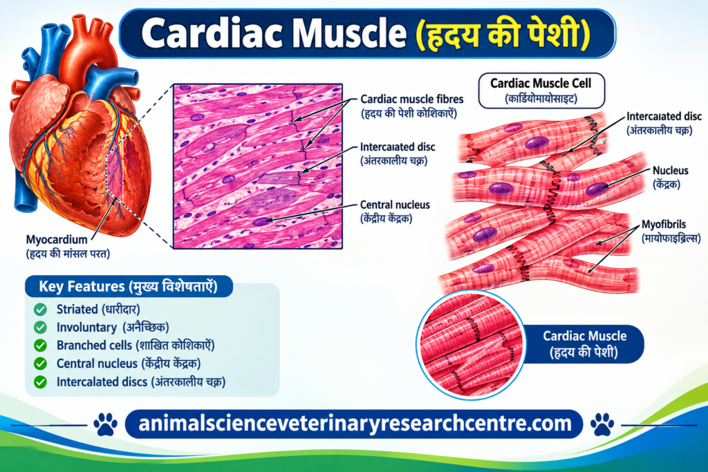Current image: Cardiac Muscle structure in animals - animalscienceveterinaryresearchcentre