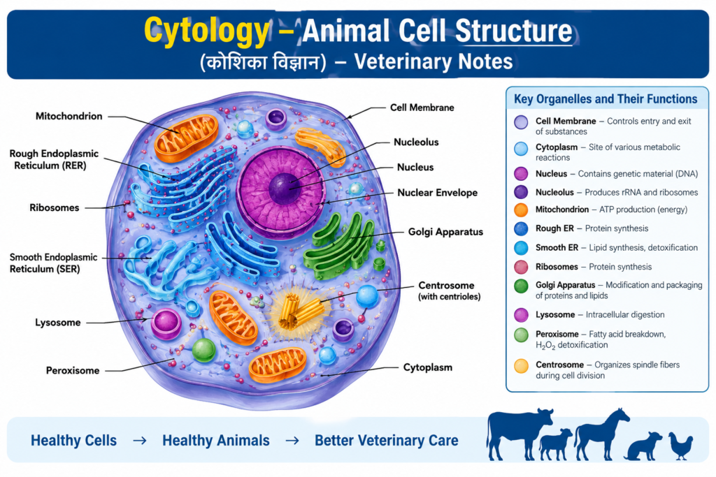 Current image: Cytology Animal Cell Structure